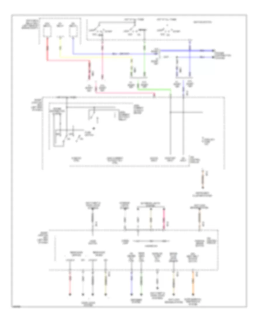 IPS Control Module Wiring Diagram 2 of 2 for Hyundai Santa Fe Limited 2013