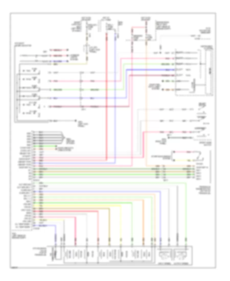 AT Wiring Diagram for Hyundai Santa Fe Limited 2013