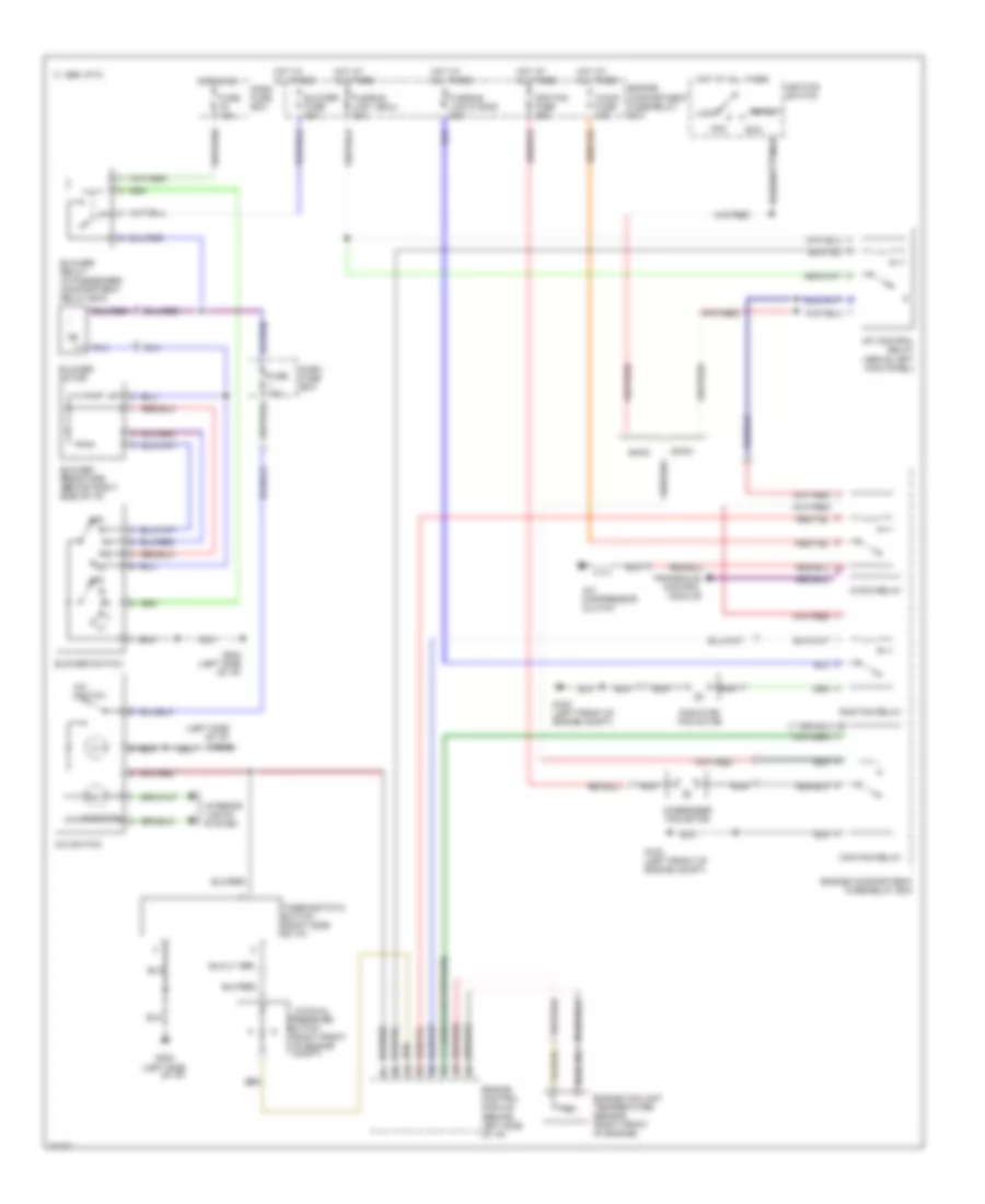 A C Wiring Diagram for Hyundai Accent GT 1996