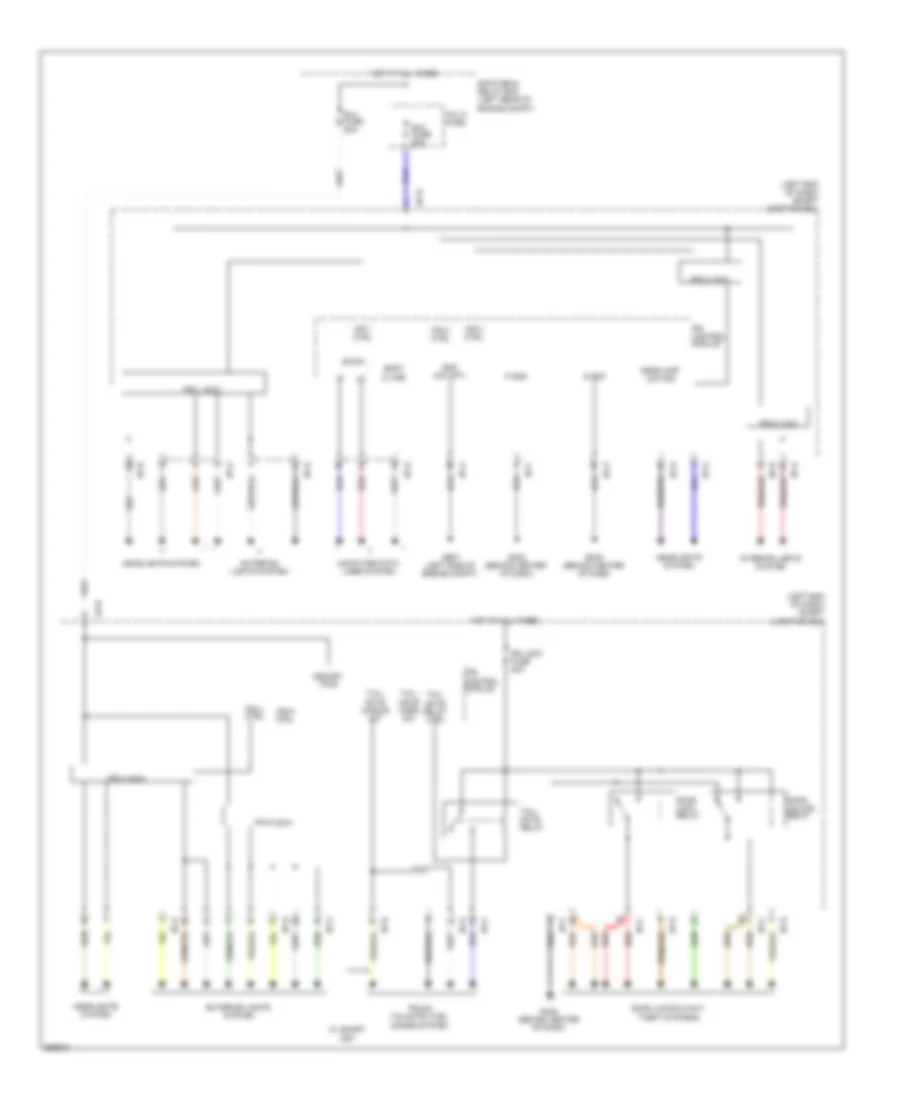 IPS Control Module Wiring Diagram (1 of 2) for Hyundai Santa Fe Sport 2013