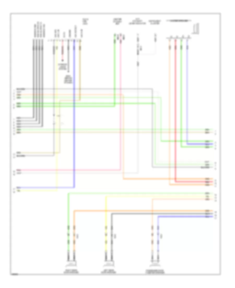 Navigation Wiring Diagram 2 of 3 for Hyundai Santa Fe Sport 2013