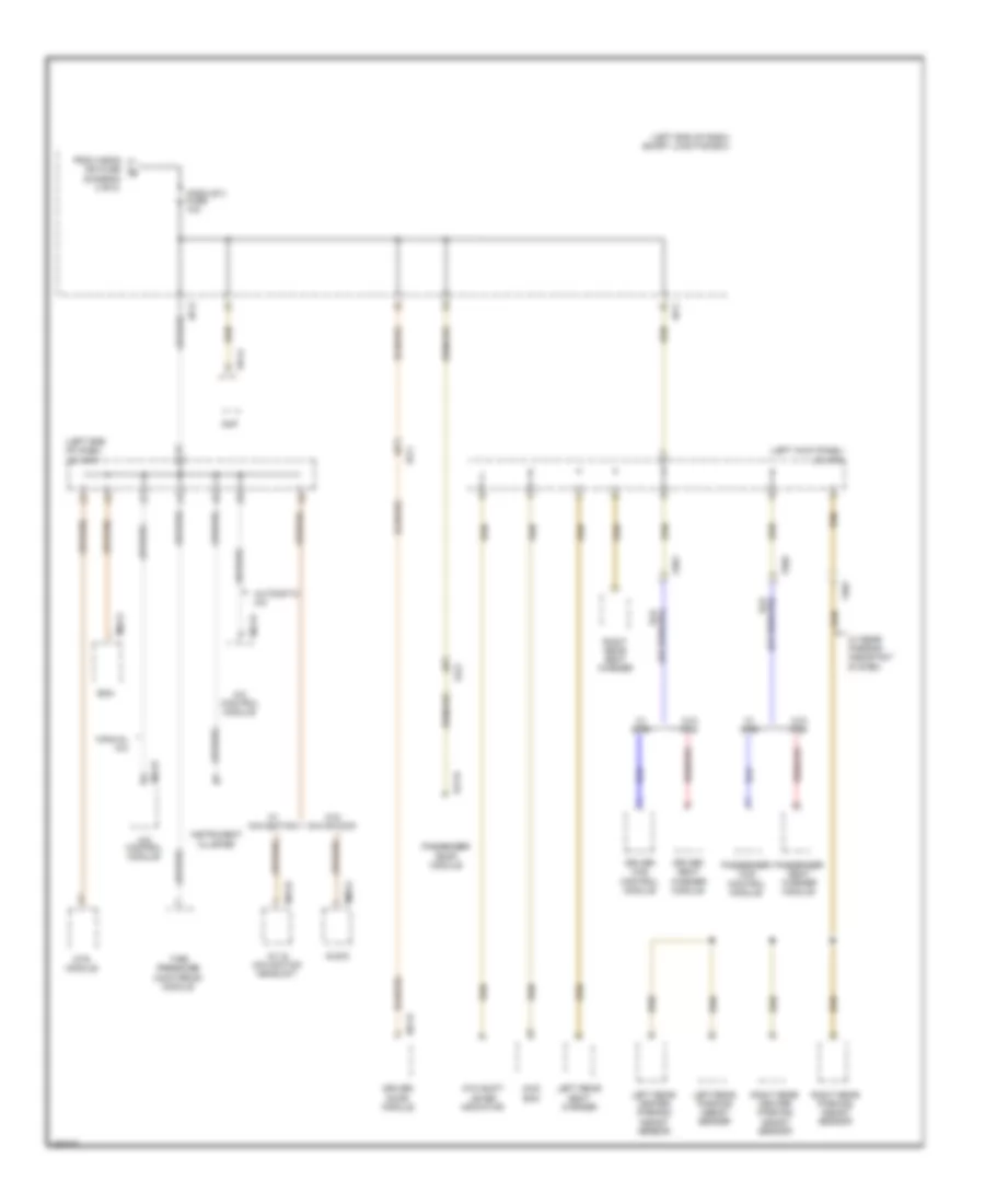 Power Distribution Wiring Diagram 7 of 8 for Hyundai Santa Fe Sport 2013