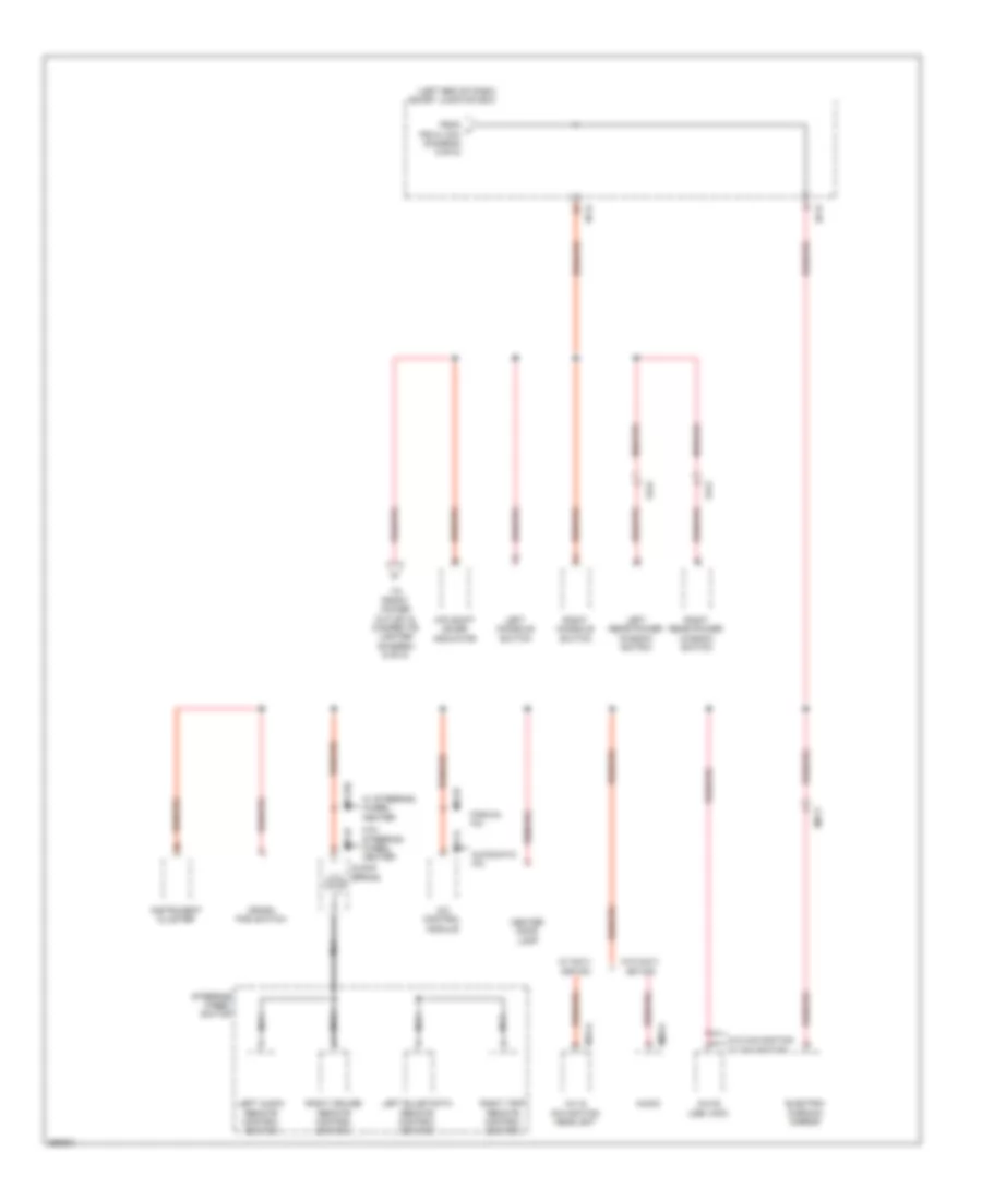 Power Distribution Wiring Diagram 8 of 8 for Hyundai Santa Fe Sport 2013