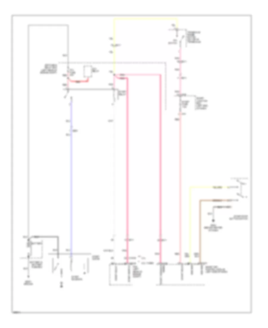 Starting Wiring Diagram, with Smart Key for Hyundai Santa Fe Sport 2013