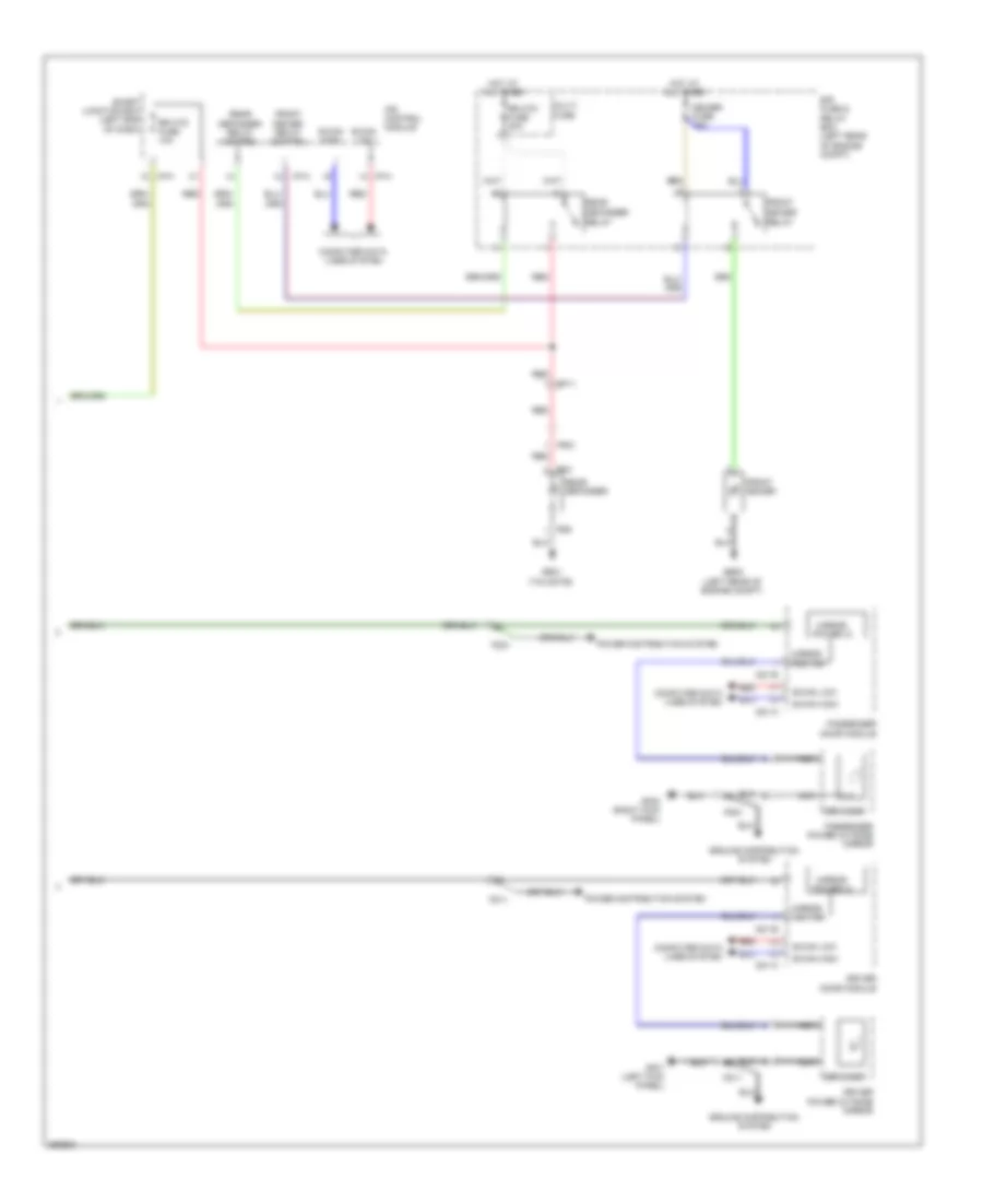 Defoggers Wiring Diagram with Auto Defogger 2 of 2 for Hyundai Santa Fe Sport 2 0T 2013