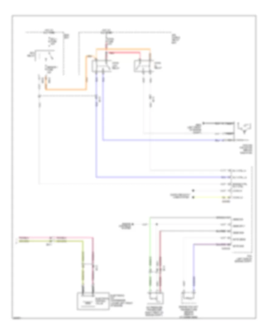 2.4L, Manual AC Wiring Diagram (2 of 2) for Hyundai Sonata GLS 2013