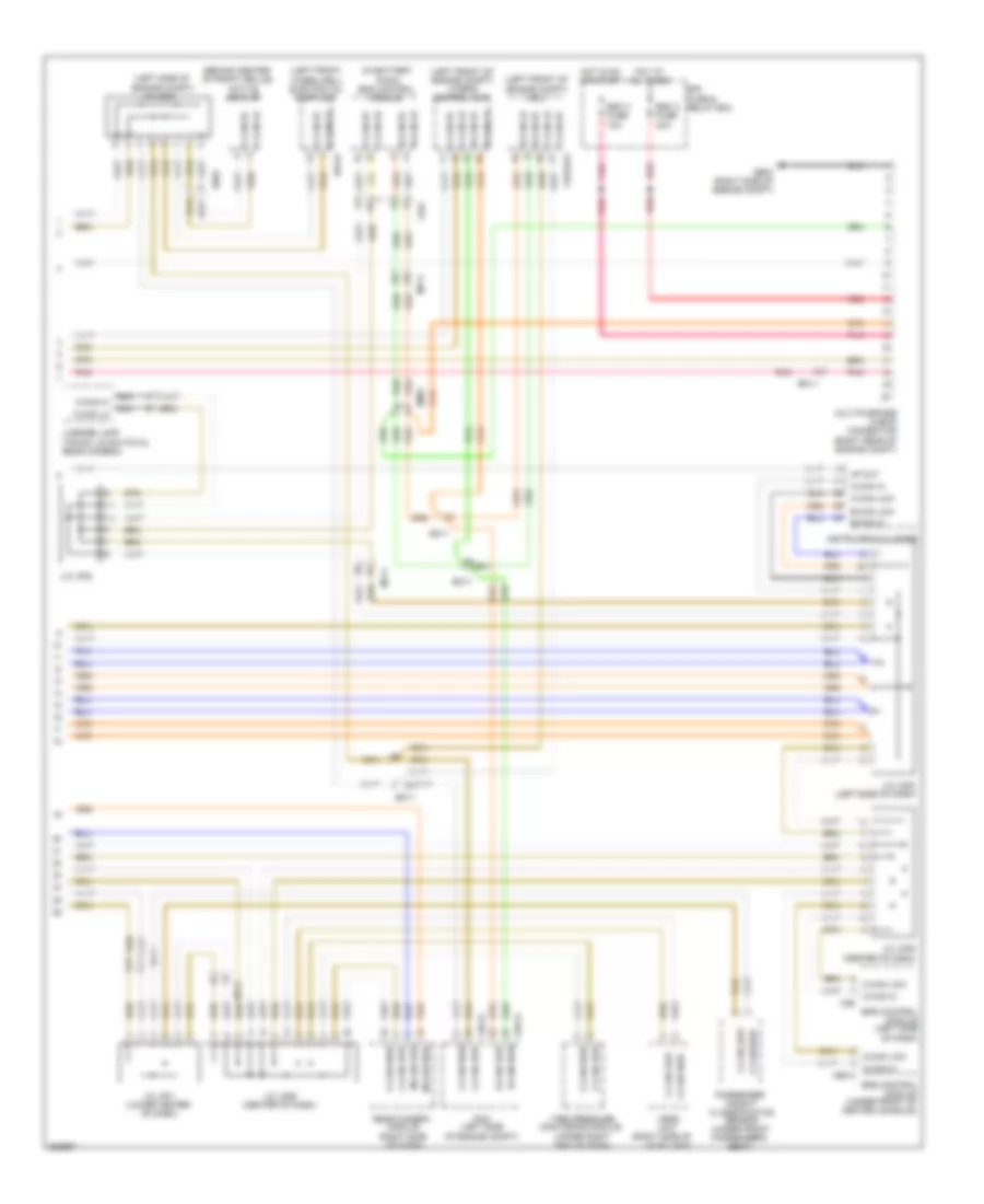 Computer Data Lines Wiring Diagram, Hybrid (2 of 2) for Hyundai Sonata GLS 2013