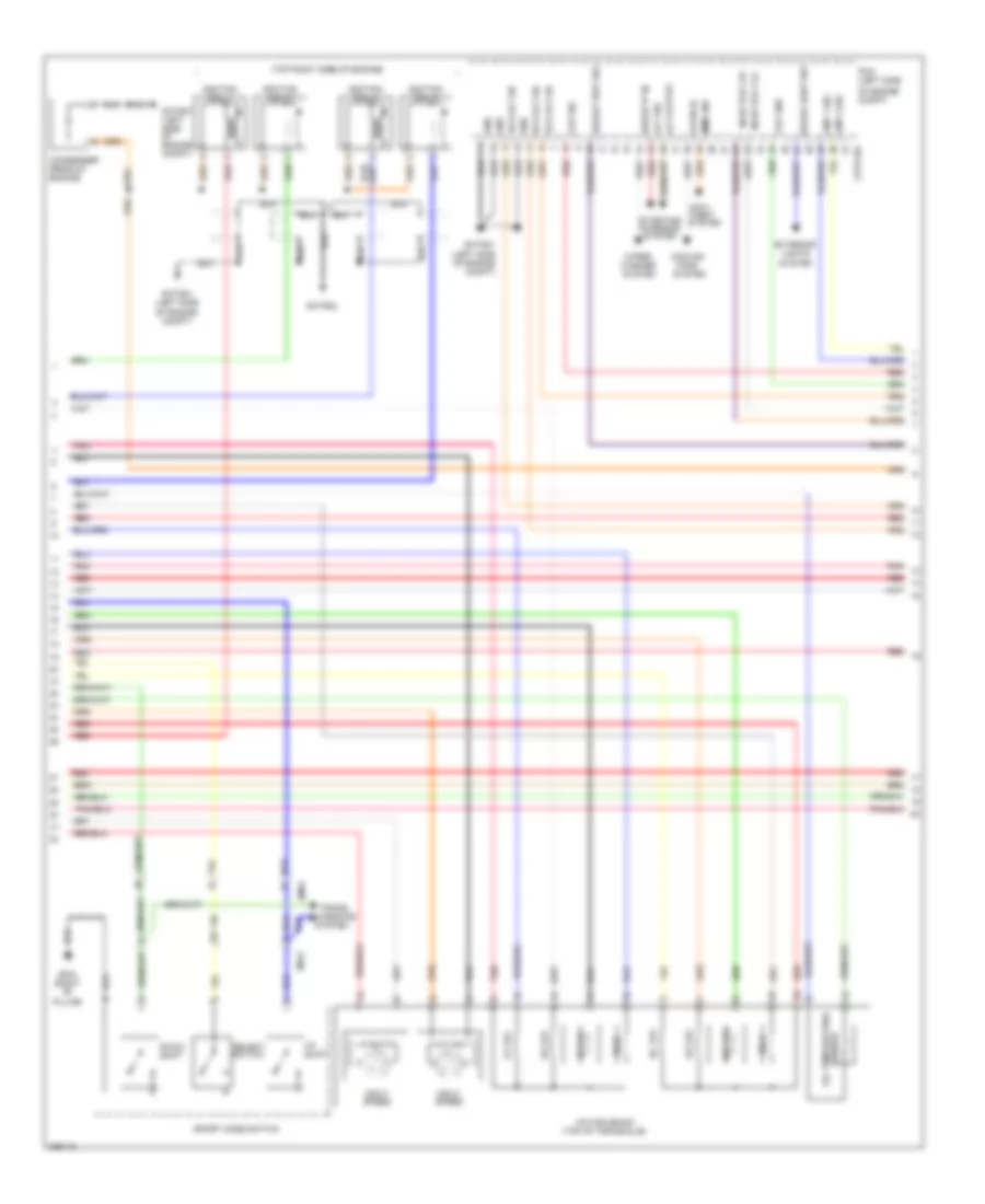 2 0L Engine Performance Wiring Diagram 3 of 5 for Hyundai Sonata GLS 2013