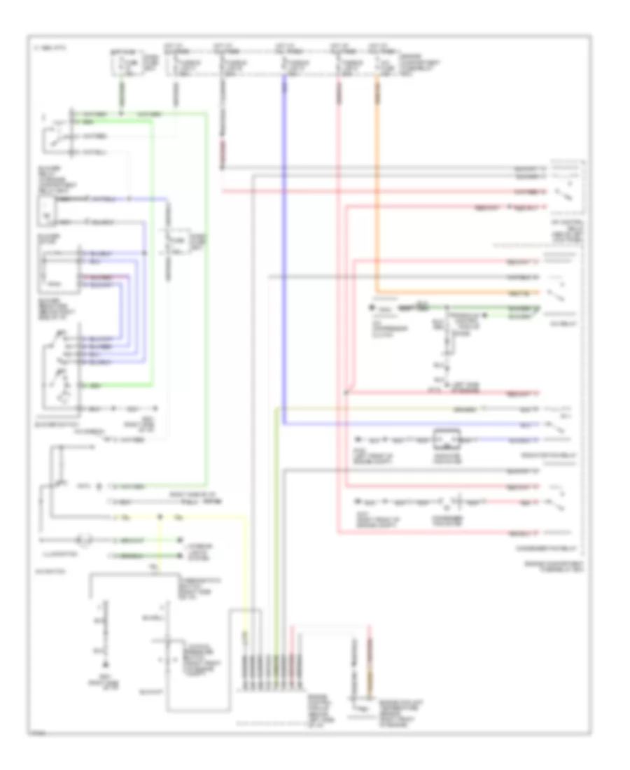 A C Wiring Diagram for Hyundai Elantra 1996