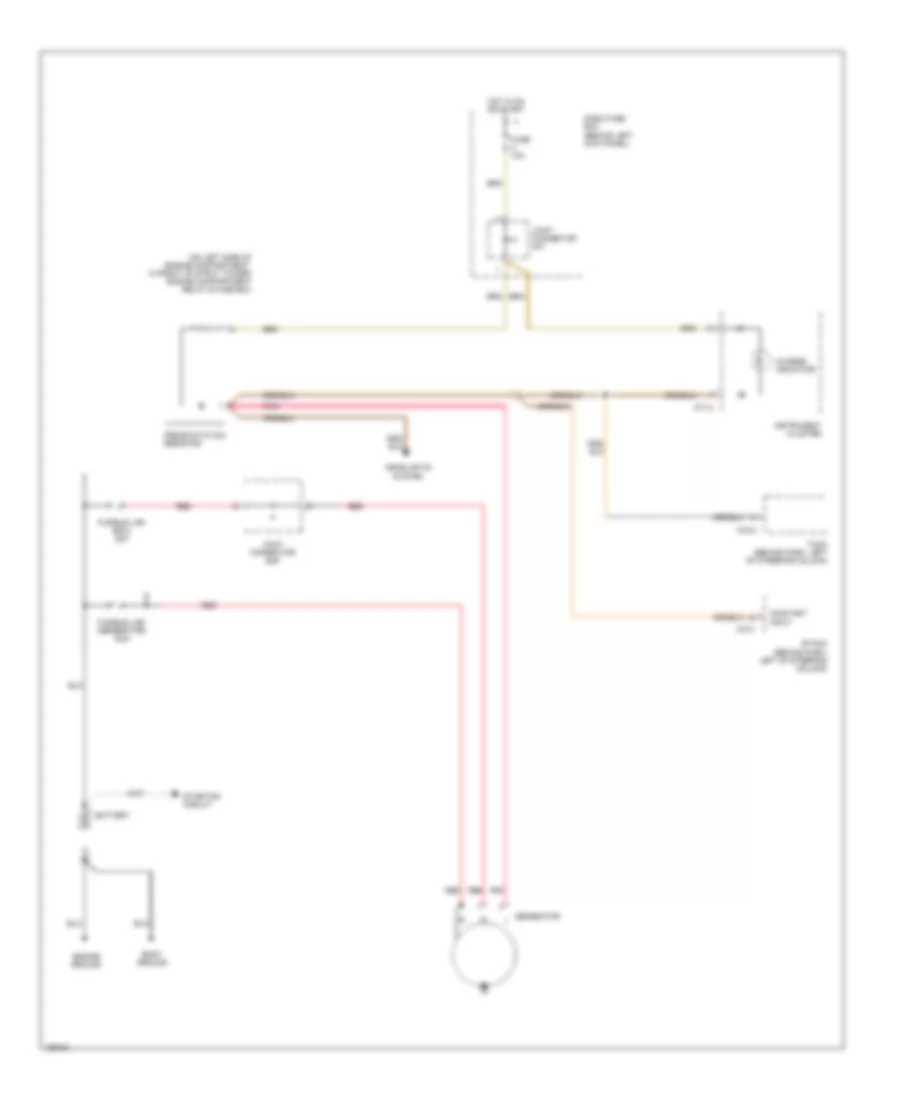 Charging Wiring Diagram for Hyundai Accent 2004