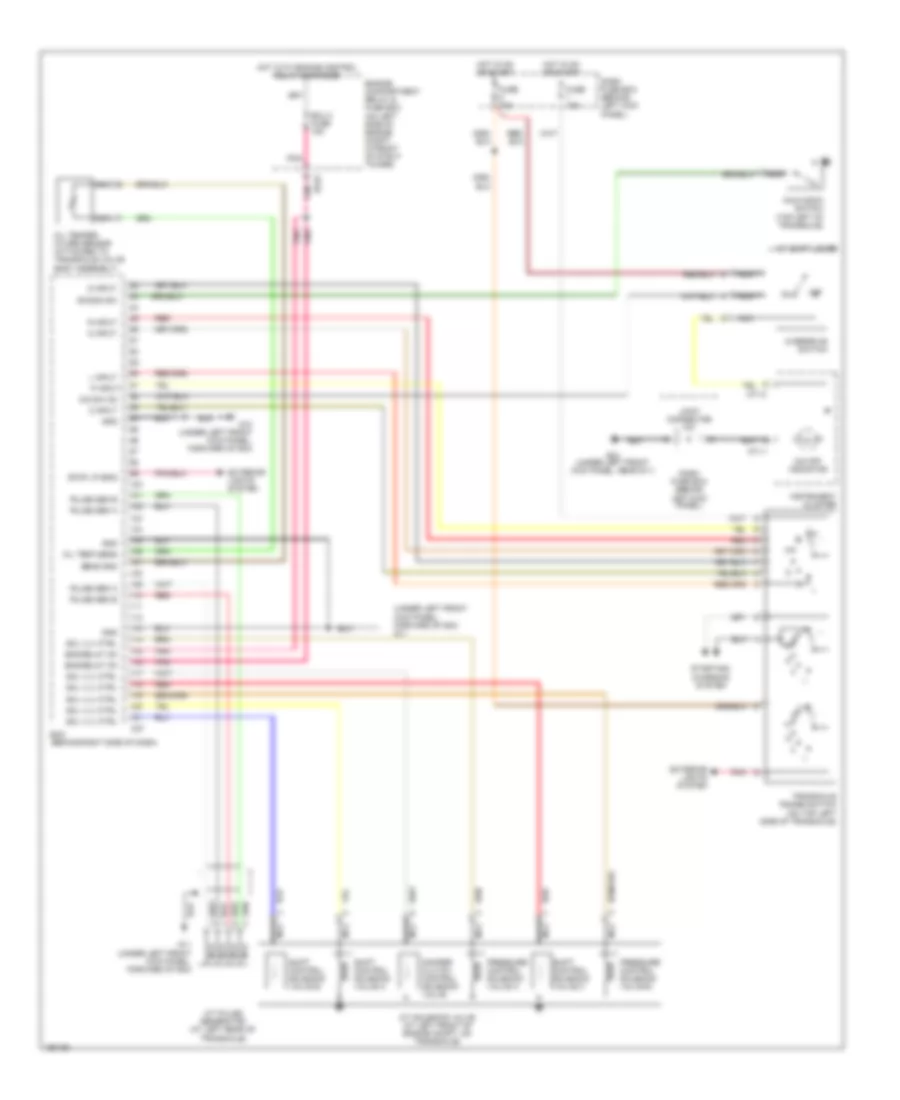AT Wiring Diagram for Hyundai Accent 2004