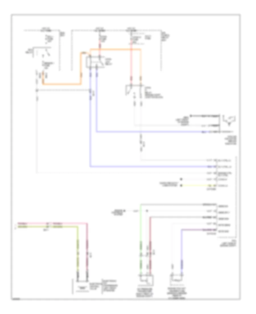 2.0L, Manual AC Wiring Diagram (2 of 2) for Hyundai Sonata Hybrid Limited 2013