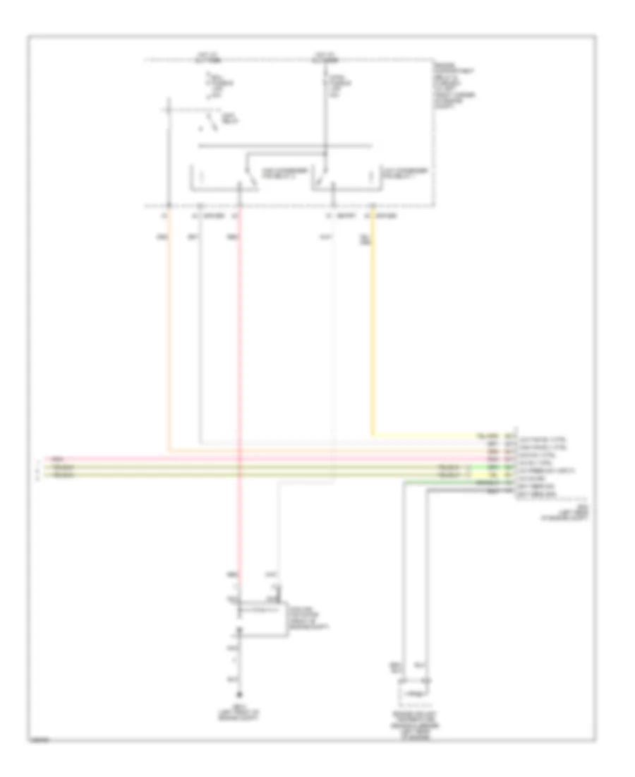 Manual A C Wiring Diagram 2 of 2 for Hyundai Elantra GLS 2008