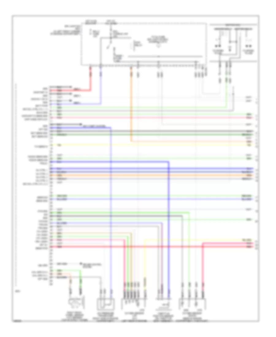 2 0L Engine Performance Wiring Diagram 1 of 3 for Hyundai Elantra GLS 2008
