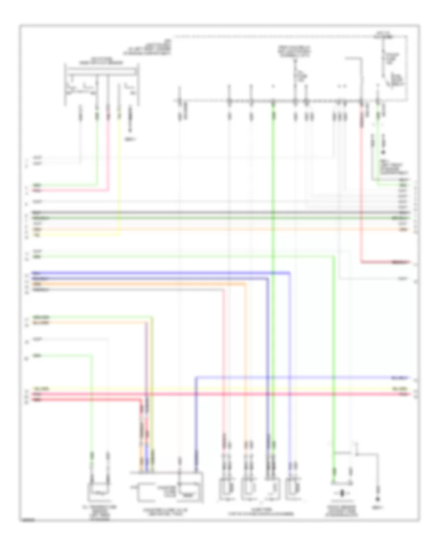 2.0L, Engine Performance Wiring Diagram (2 of 3) for Hyundai Elantra GLS 2008
