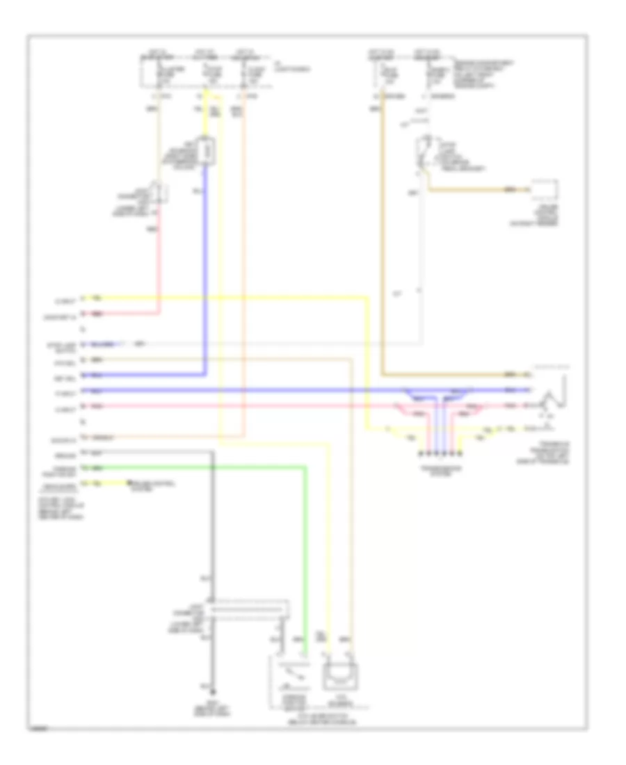 Shift Interlock Wiring Diagram for Hyundai Elantra GLS 2008