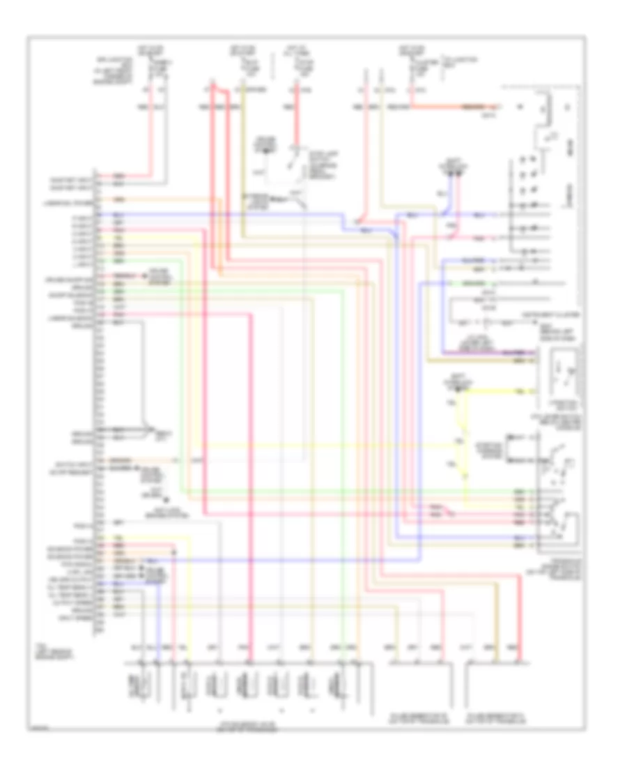 Transmission Wiring Diagram for Hyundai Elantra GLS 2008