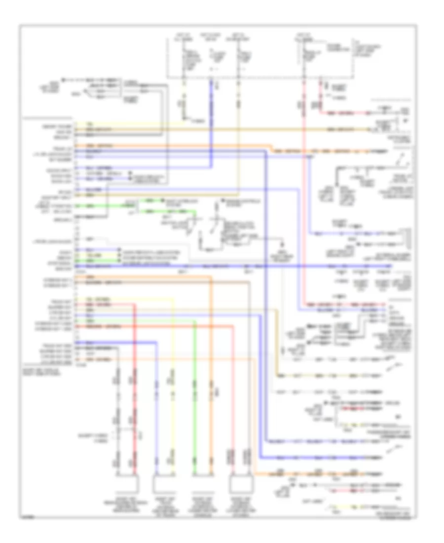 Immobilizer Wiring Diagram, with Smart Key System for Hyundai Sonata Limited 2013