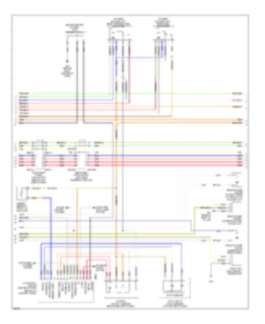 Automatic A C Wiring Diagram 2 of 3 for Hyundai Entourage GLS 2008