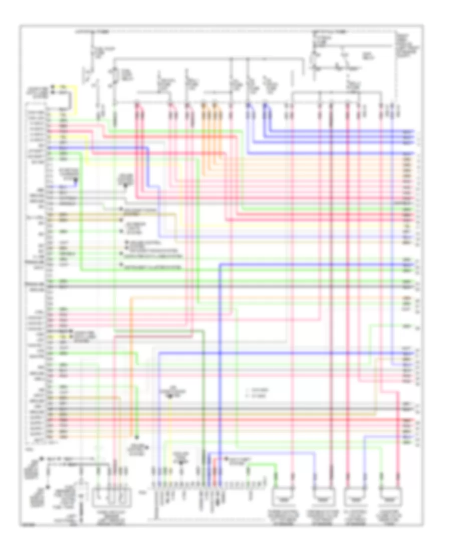 3 8L Engine Performance Wiring Diagram 1 of 5 for Hyundai Entourage GLS 2008