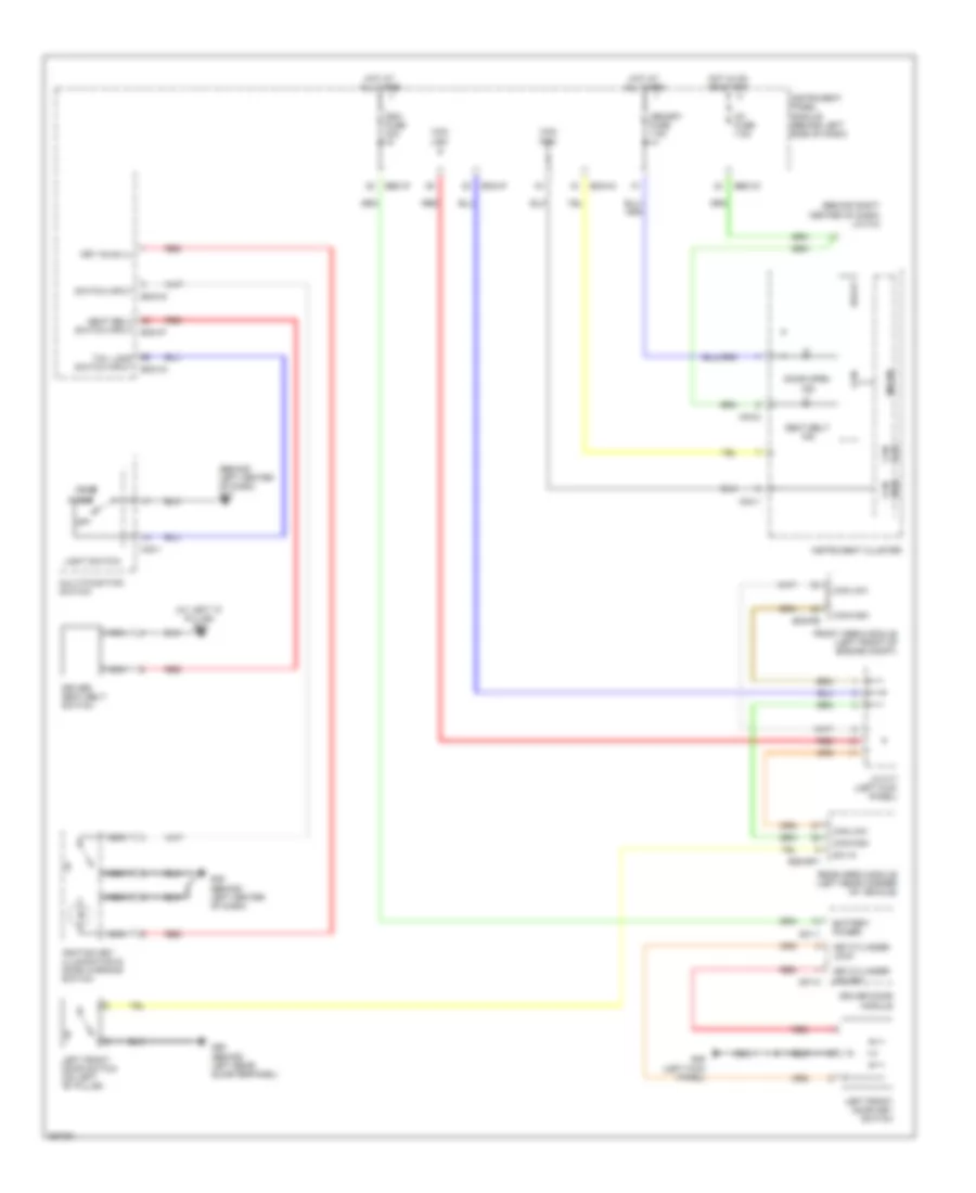 Chime Wiring Diagram for Hyundai Entourage GLS 2008