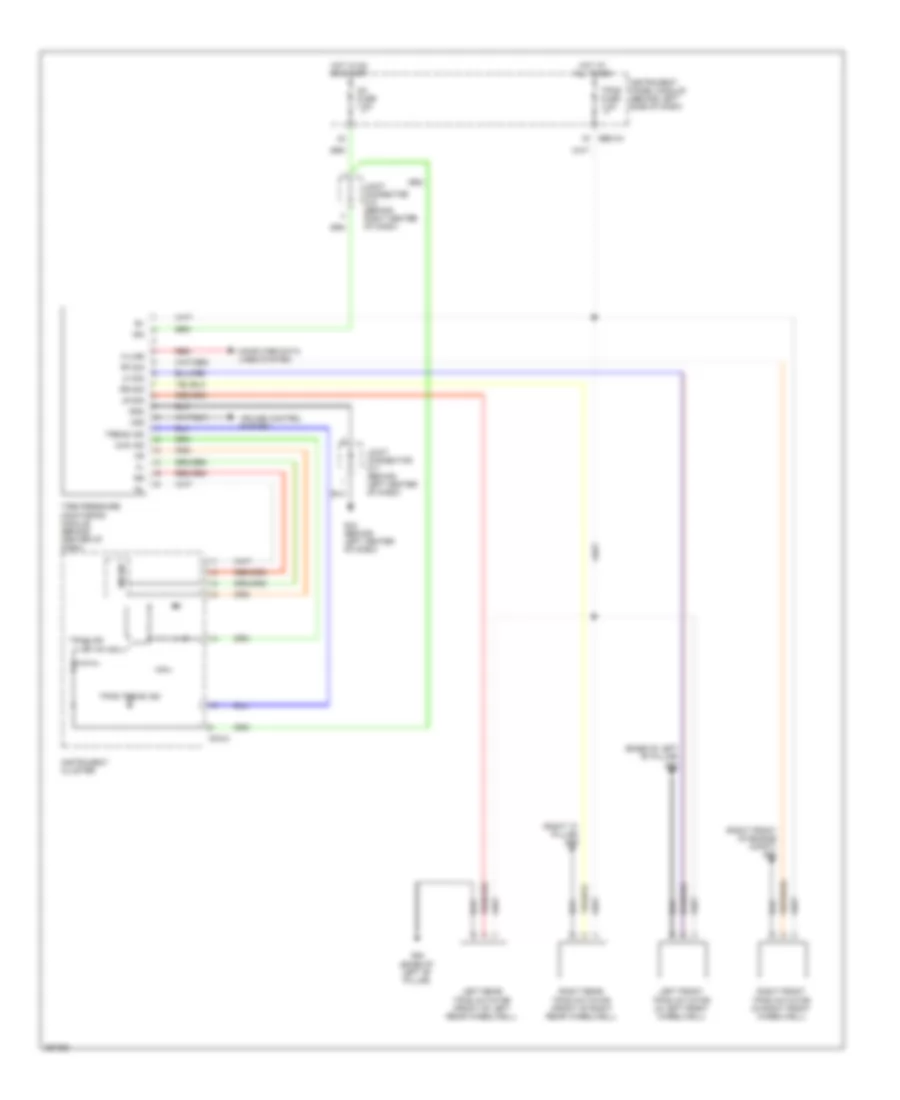 Tire Pressure Monitoring Wiring Diagram for Hyundai Entourage GLS 2008