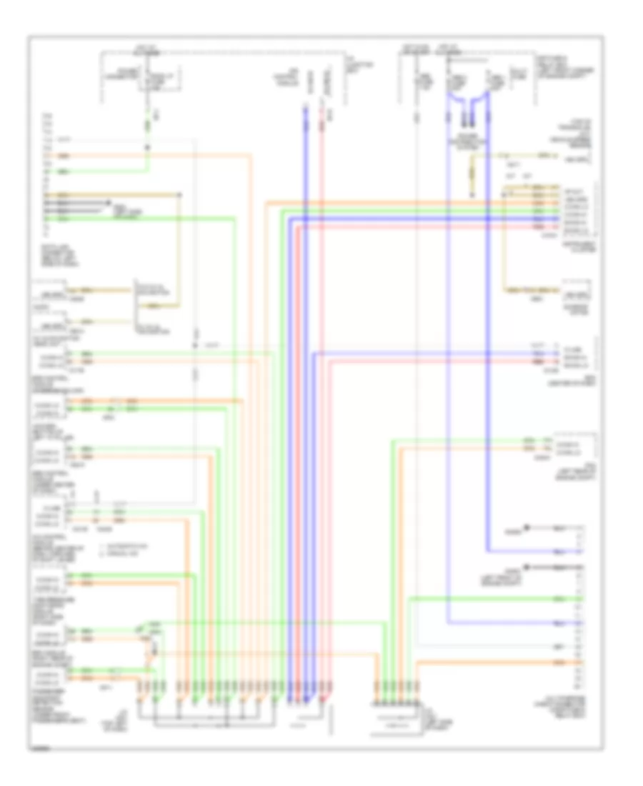 Computer Data Lines Wiring Diagram for Hyundai Tucson GL 2013