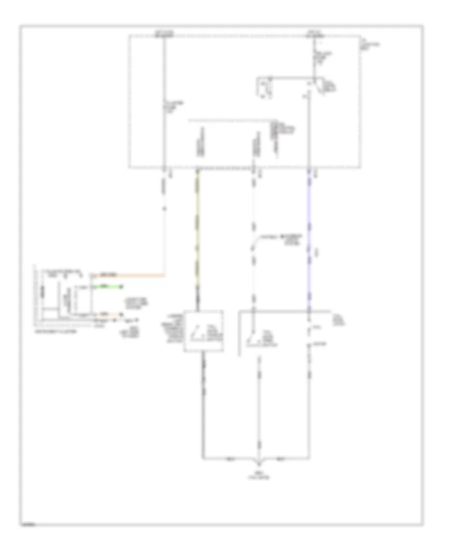 Power Tailgate Wiring Diagram for Hyundai Tucson GL 2013