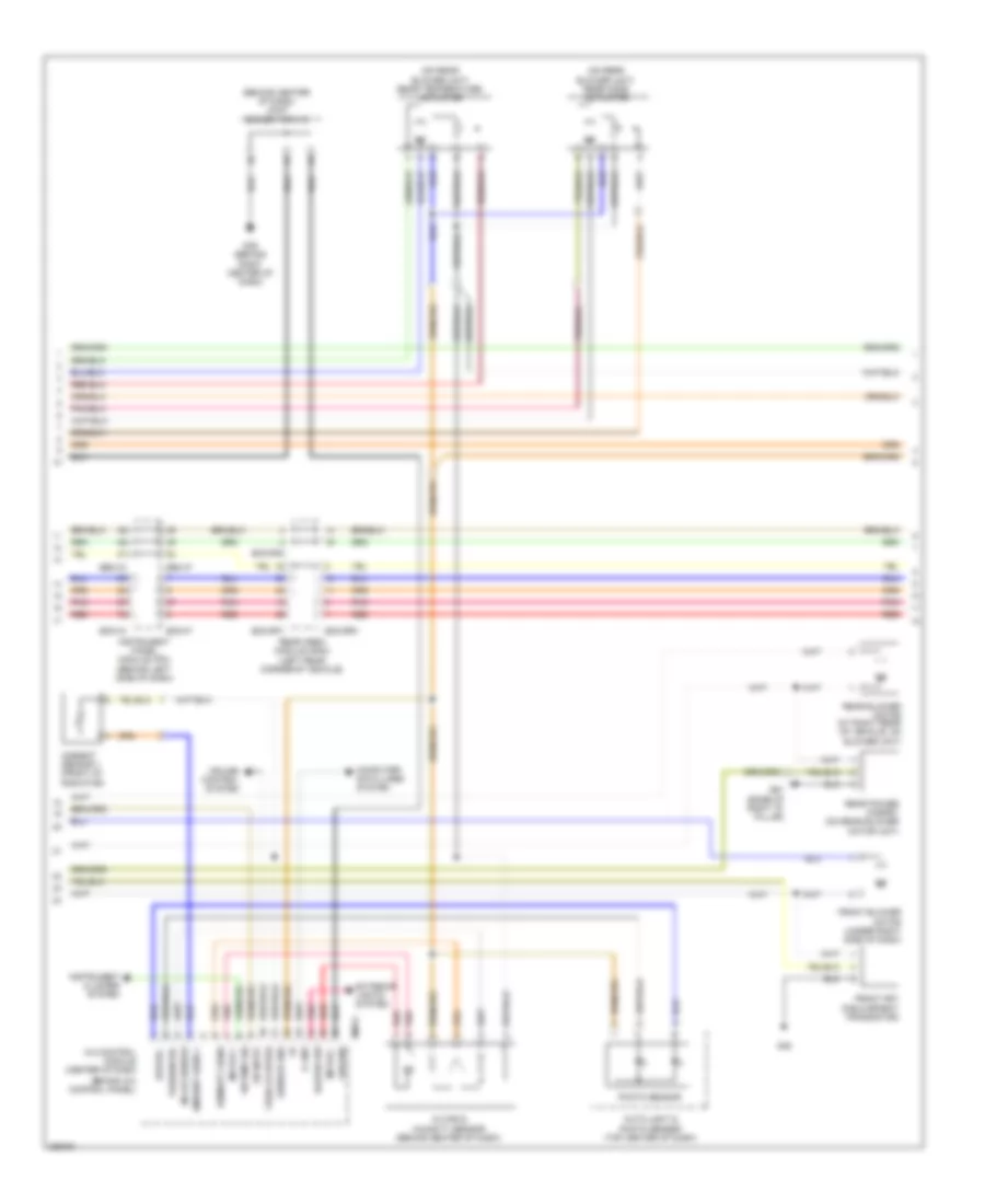 Automatic A C Wiring Diagram 2 of 3 for Hyundai Entourage Limited 2008