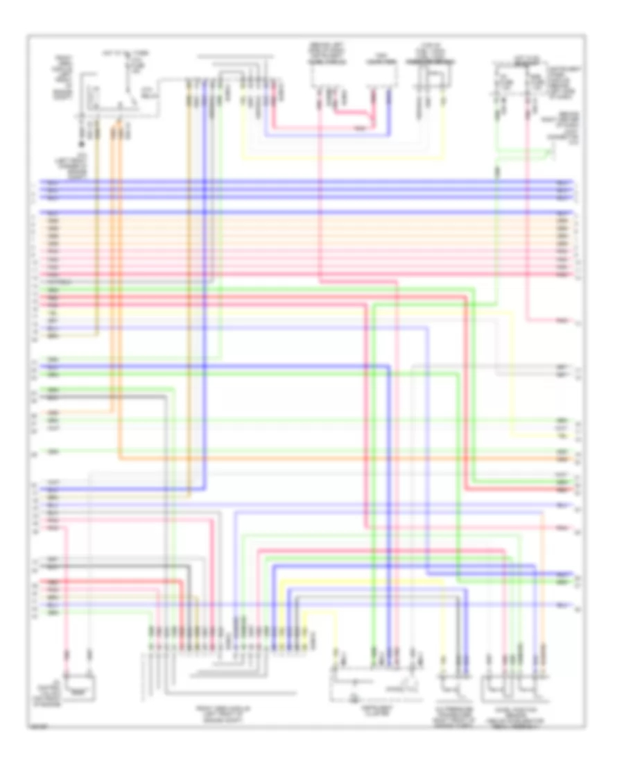 3 8L Engine Performance Wiring Diagram 2 of 5 for Hyundai Entourage Limited 2008