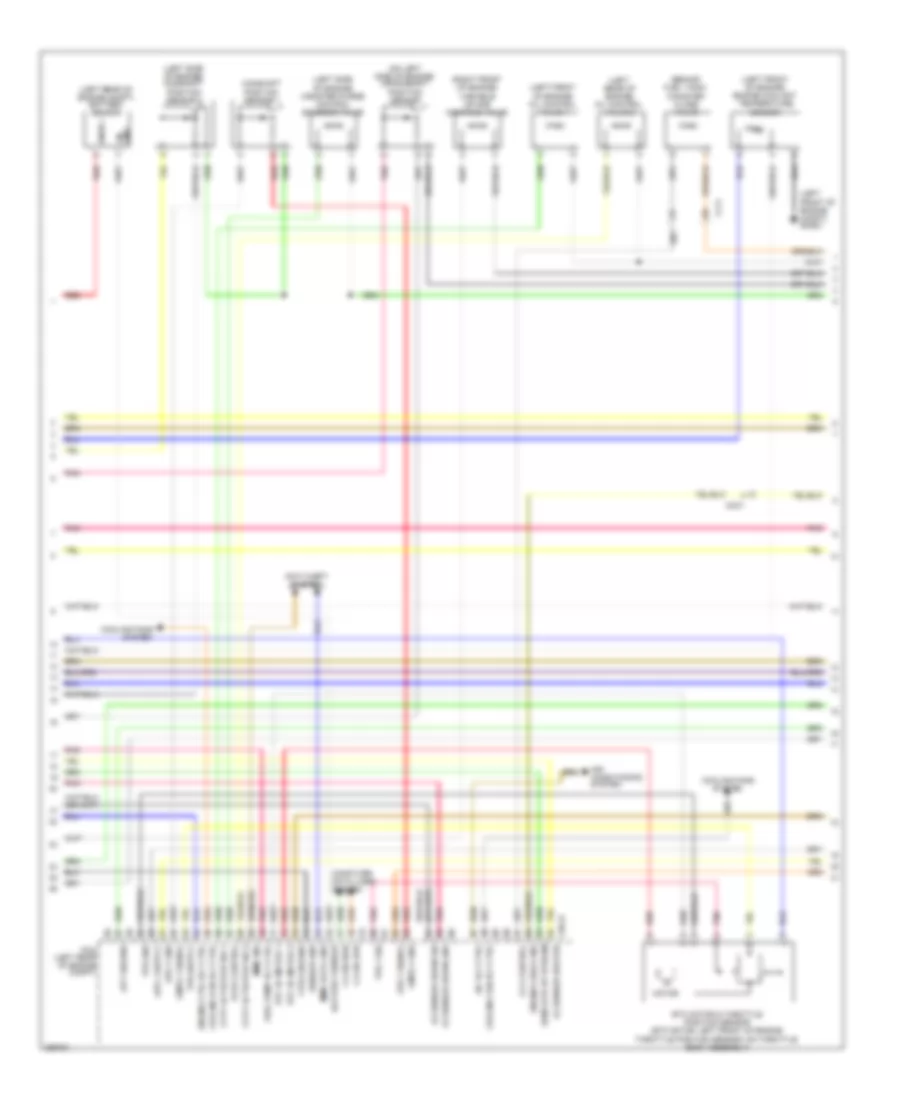 2.0L, Engine Performance Wiring Diagram (2 of 5) for Hyundai Tucson GLS 2013