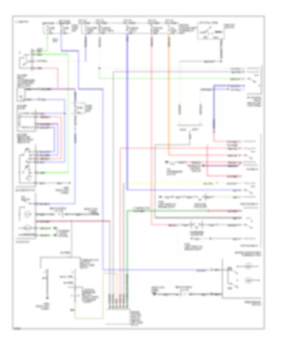 A C Wiring Diagram for Hyundai Accent GS 1997
