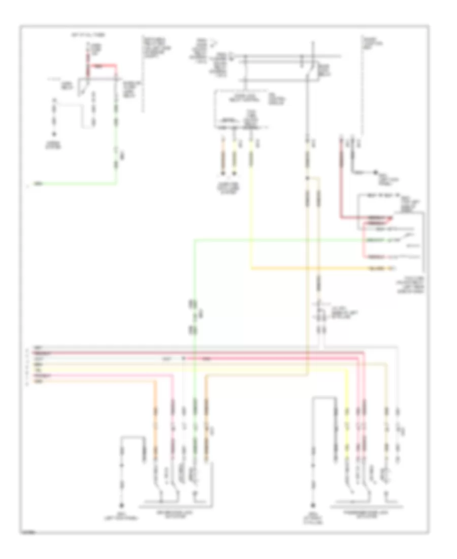 Forced Entry Wiring Diagram 2 of 2 for Hyundai Veloster 2013