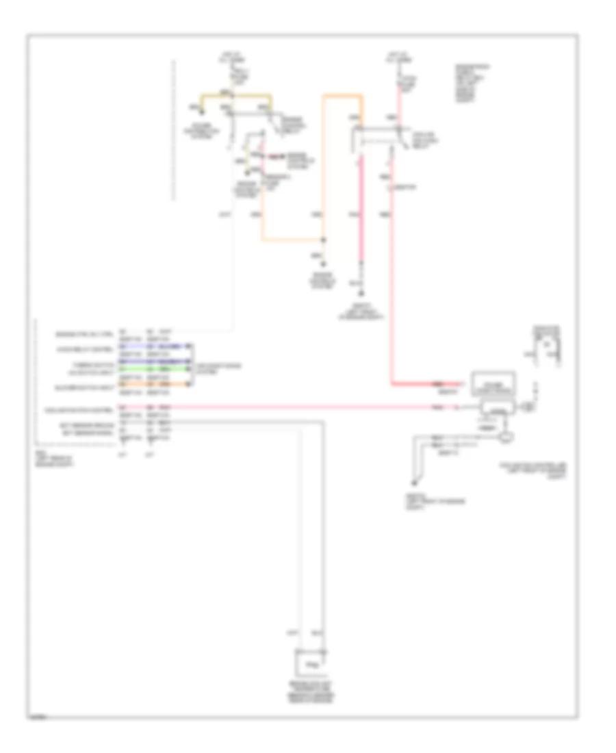 1.6L Turbo, Cooling Fan Wiring Diagram for Hyundai Veloster 2013