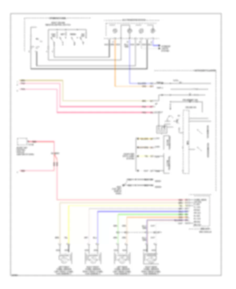 Cruise Control Wiring Diagram (2 of 2) for Hyundai Veloster 2013