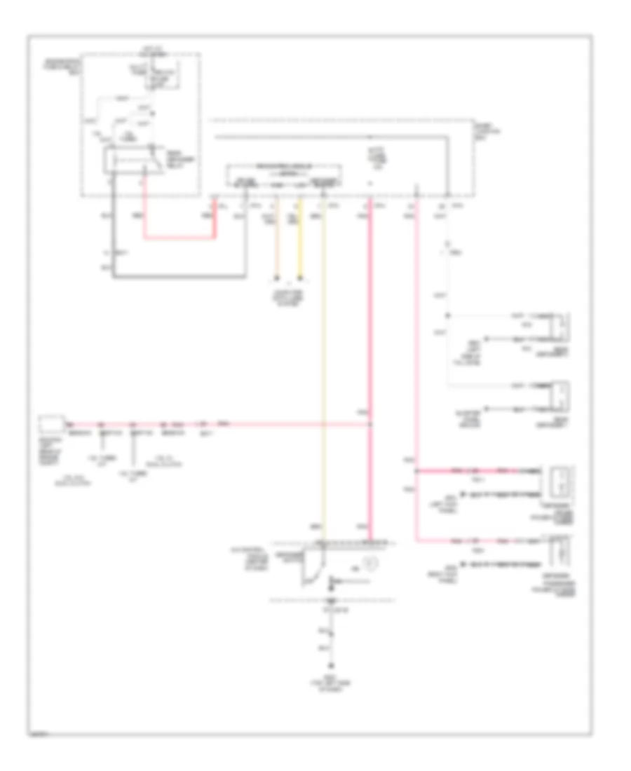 Defoggers Wiring Diagram for Hyundai Veloster 2013
