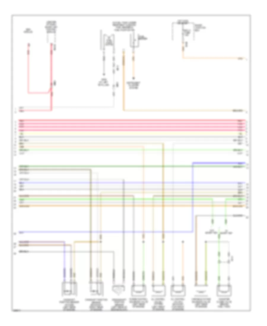 1.6L, Engine Performance Wiring Diagram (2 of 5) for Hyundai Veloster 2013