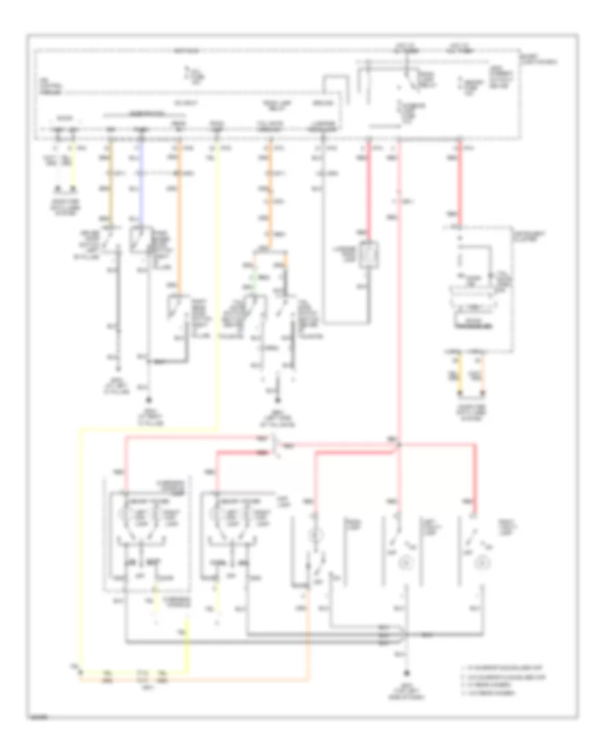 Courtesy Lamps Wiring Diagram for Hyundai Veloster 2013