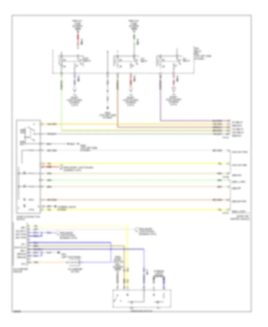 Power Distribution Wiring Diagram 5 of 5 for Hyundai Veloster 2013