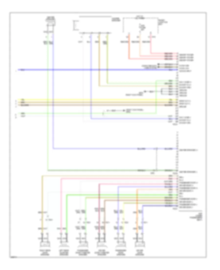 Radio Wiring Diagram with Amplifier 3 of 3 for Hyundai Veloster 2013