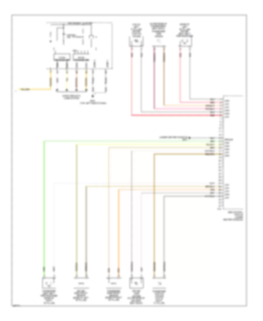 Supplemental Restraints Wiring Diagram, Depowered (2 of 2) for Hyundai Veloster 2013