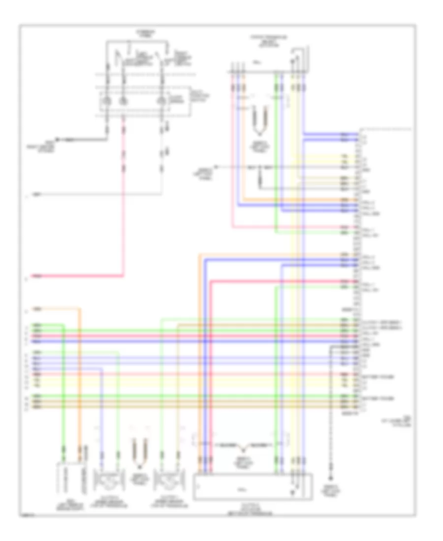 1.6L, Transmission Wiring Diagram (3 of 3) for Hyundai Veloster 2013