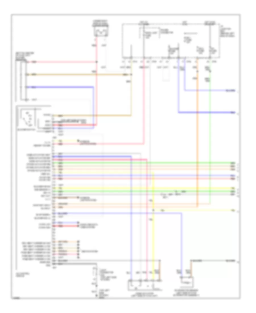 Manual AC Wiring Diagram (1 of 3) for Hyundai Accent GLS 2014