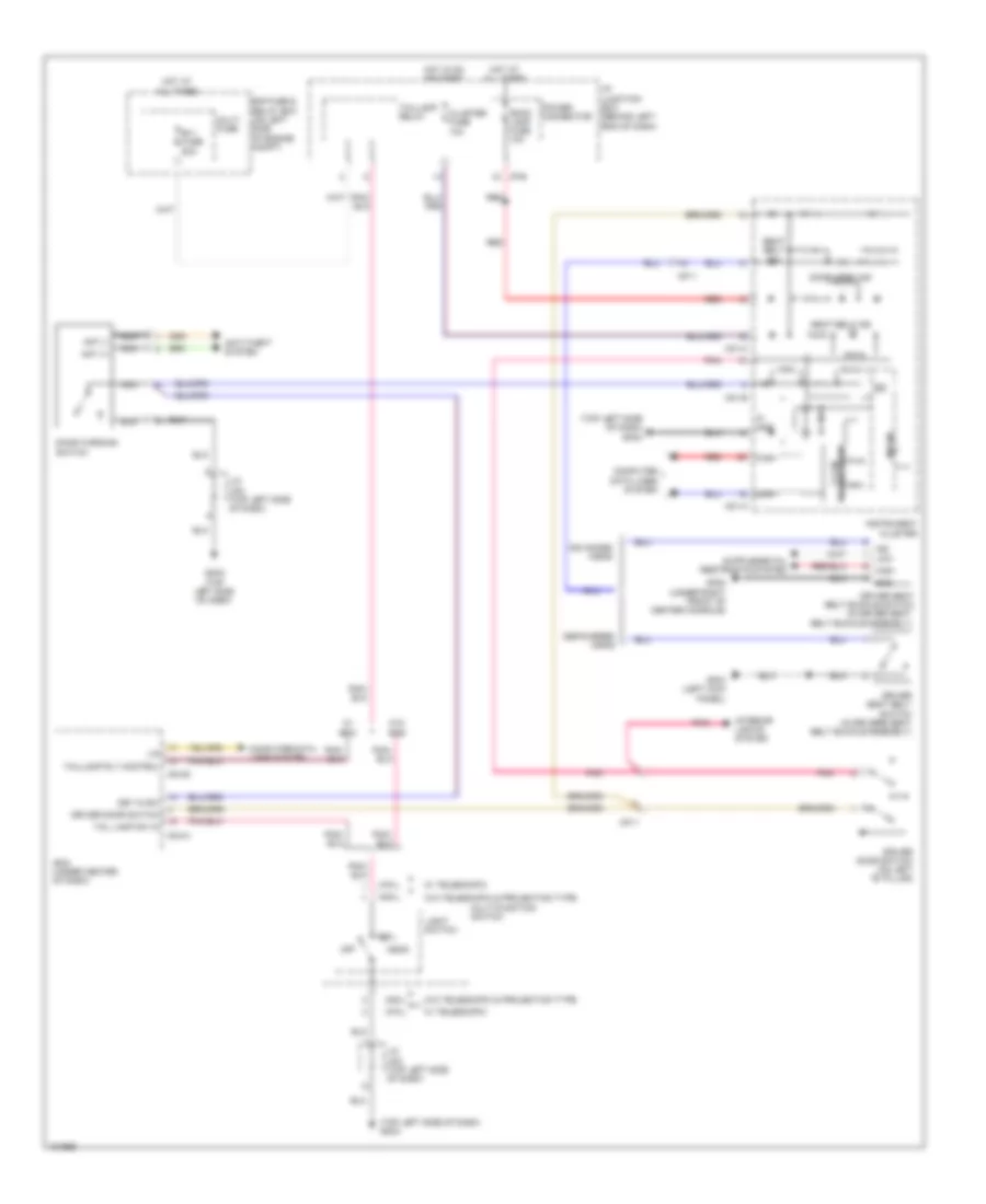 Chime Wiring Diagram for Hyundai Accent GLS 2014