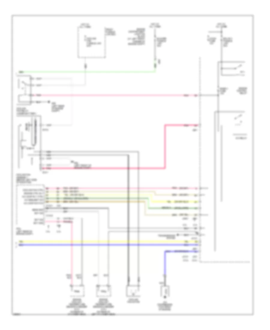 Manual AC Wiring Diagram (2 of 2) for Hyundai Sonata GLS 2008