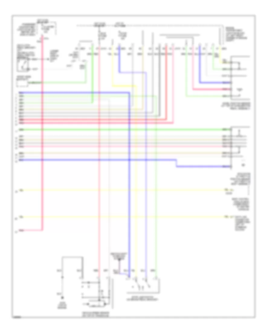 3.3L, Cruise Control Wiring Diagram (2 of 2) for Hyundai Sonata GLS 2008