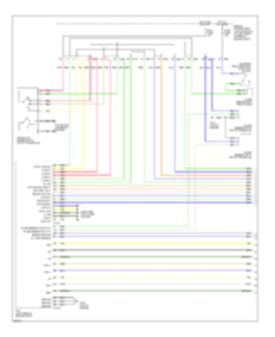 3.3L, Transmission Wiring Diagram (1 of 2) for Hyundai Sonata GLS 2008