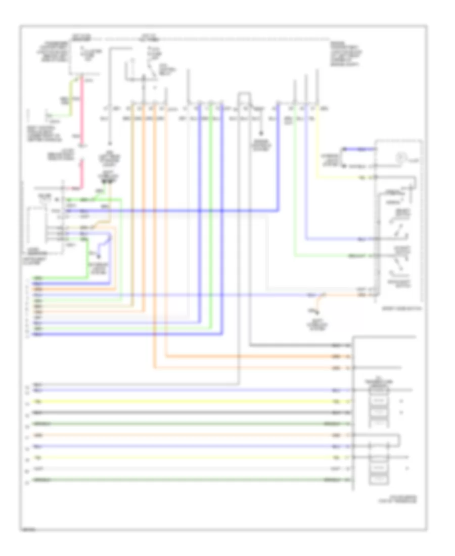 3.3L, Transmission Wiring Diagram (2 of 2) for Hyundai Sonata GLS 2008