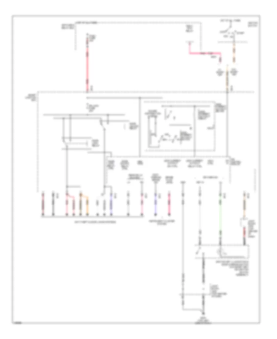 Body Control Modules Wiring Diagram (3 of 3) for Hyundai Azera 2014