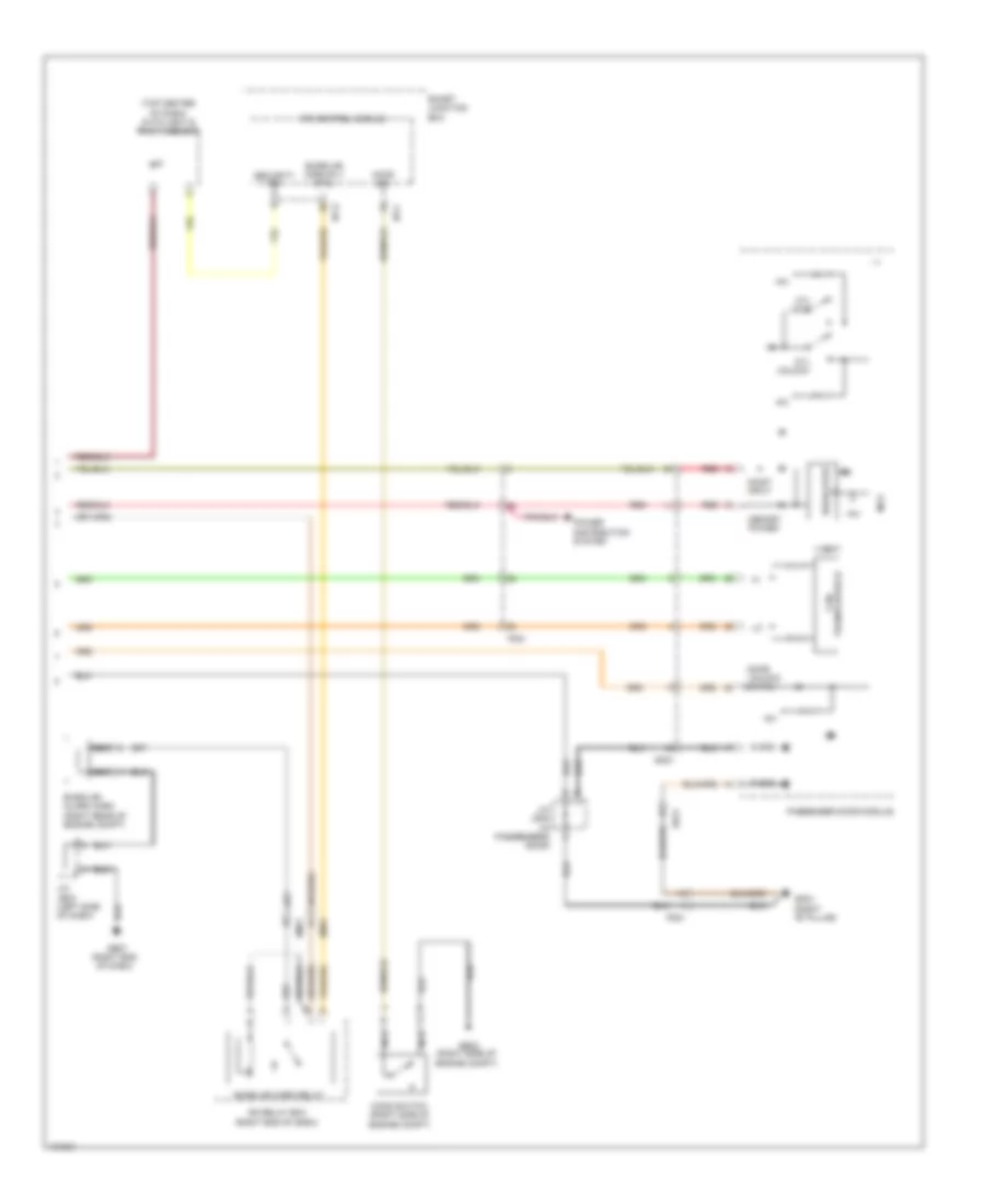 Power Door Locks Wiring Diagram (3 of 3) for Hyundai Azera 2014